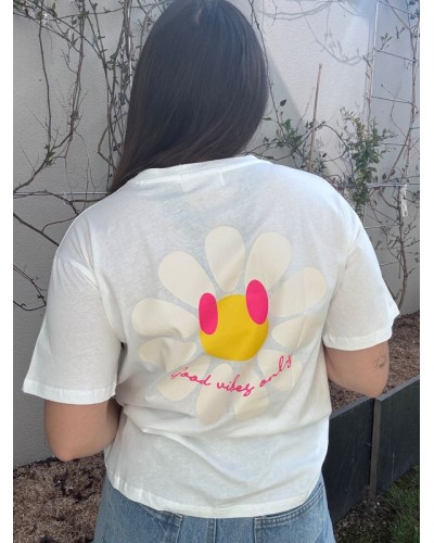 Tee-shirt à imprimés fleuris