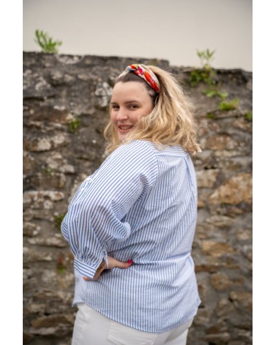 Chemise à rayures
