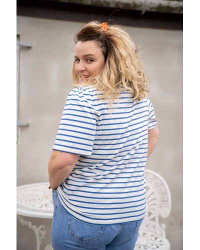 Tee-shirt à rayures