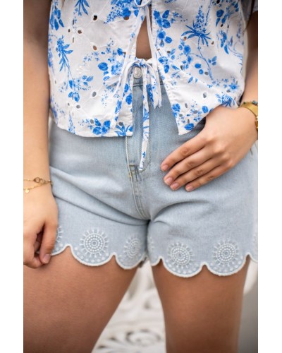 Short en jean