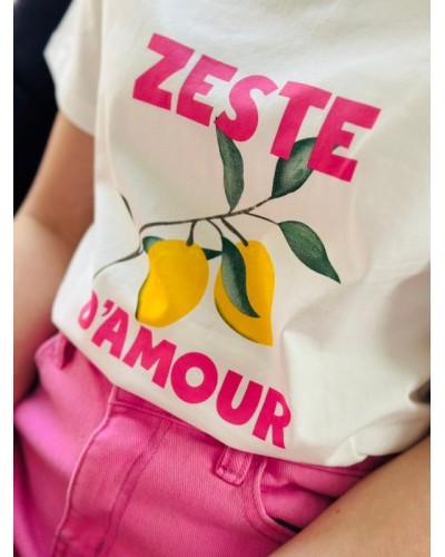 Tee- shirt imprimé citron