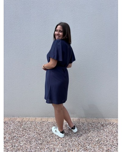 Robe bleu marine
