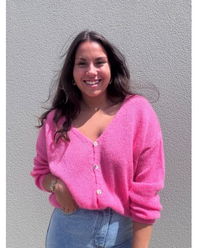 Gilet rose
