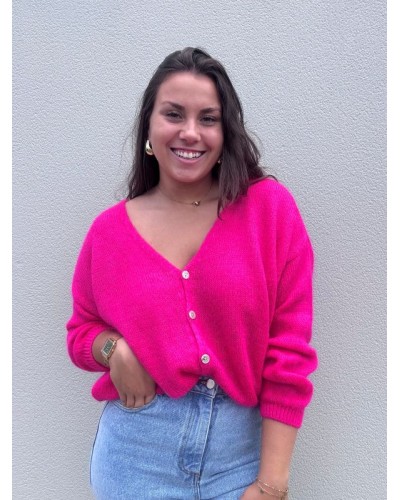 Gilet rose