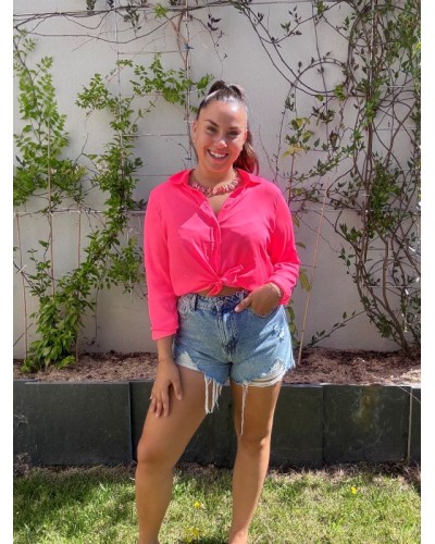 Chemise corail