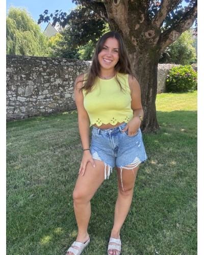 Haut jaune