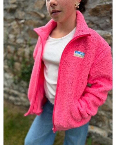 KOGEVA Manteau en peluche