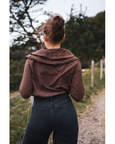 Blouse Marron