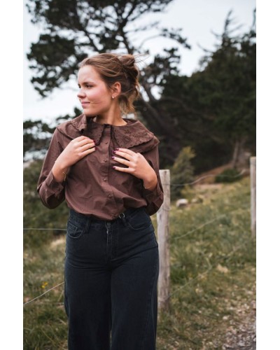 Blouse Marron
