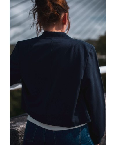 Bombers bleu marine