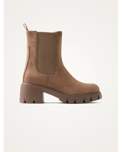 Vanessa Wu Bottines Hérine Coffee