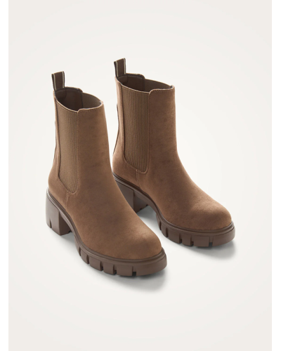 Vanessa Wu Bottines Hérine Coffee