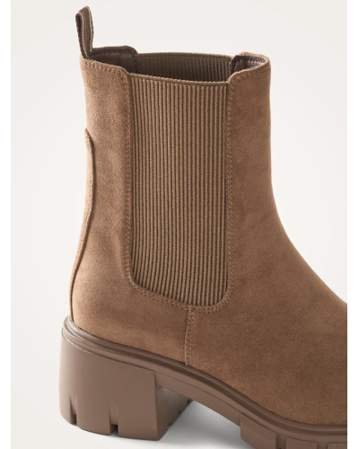 Vanessa Wu Bottines Hérine Coffee