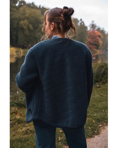 Veste Bleu en Polaire