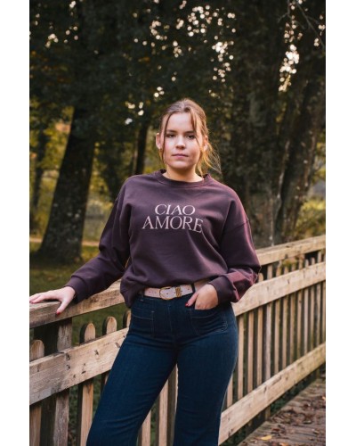 Sweat Bordeaux