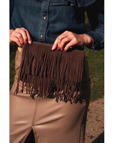 Sac à Franges Marron