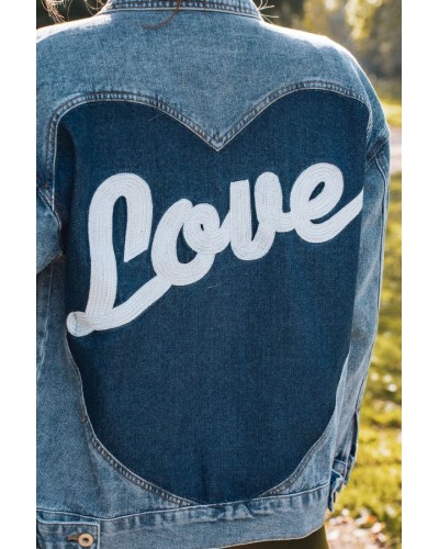 Veste en Jean Cœur