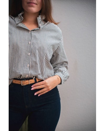 Chemise à rayures