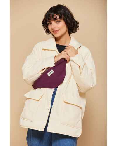 Sac Banane Olivia Prune