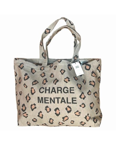 Cabas Charge Mentale Léopard