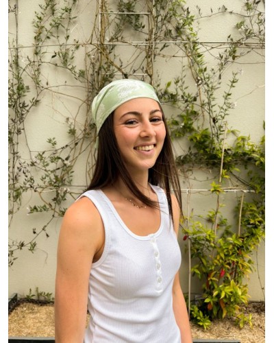 Foulard Vert d'eau