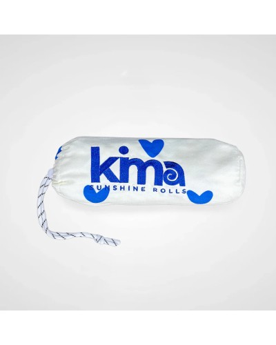 KIMA Serviette de plage XXL en microfibres - AMOUR Bleu